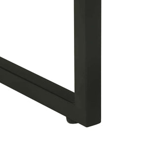 Κομοδίνο Καφέ 40 x 35 x 50 εκ. Μασίφ ξύλο ακακίας και μέταλλο