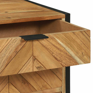 Πλαϊνό γραφείο 50 x 35 x 75 εκ. Μασίφ ξύλο ακακίας - Pakobazaar