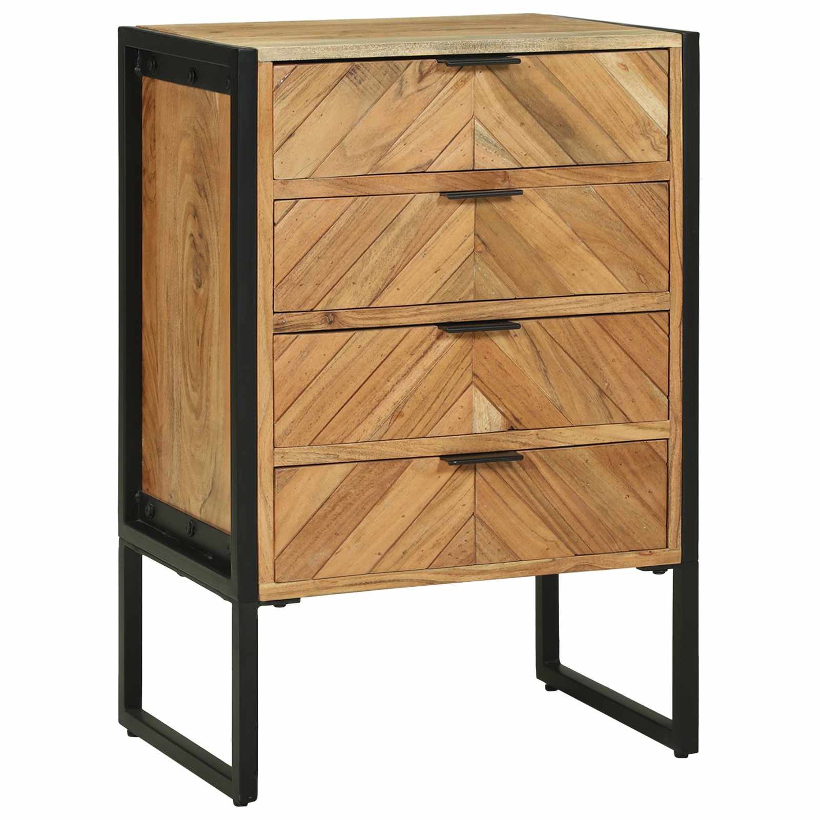 Πλαϊνό γραφείο 50 x 35 x 75 εκ. Μασίφ ξύλο ακακίας - Pakobazaar