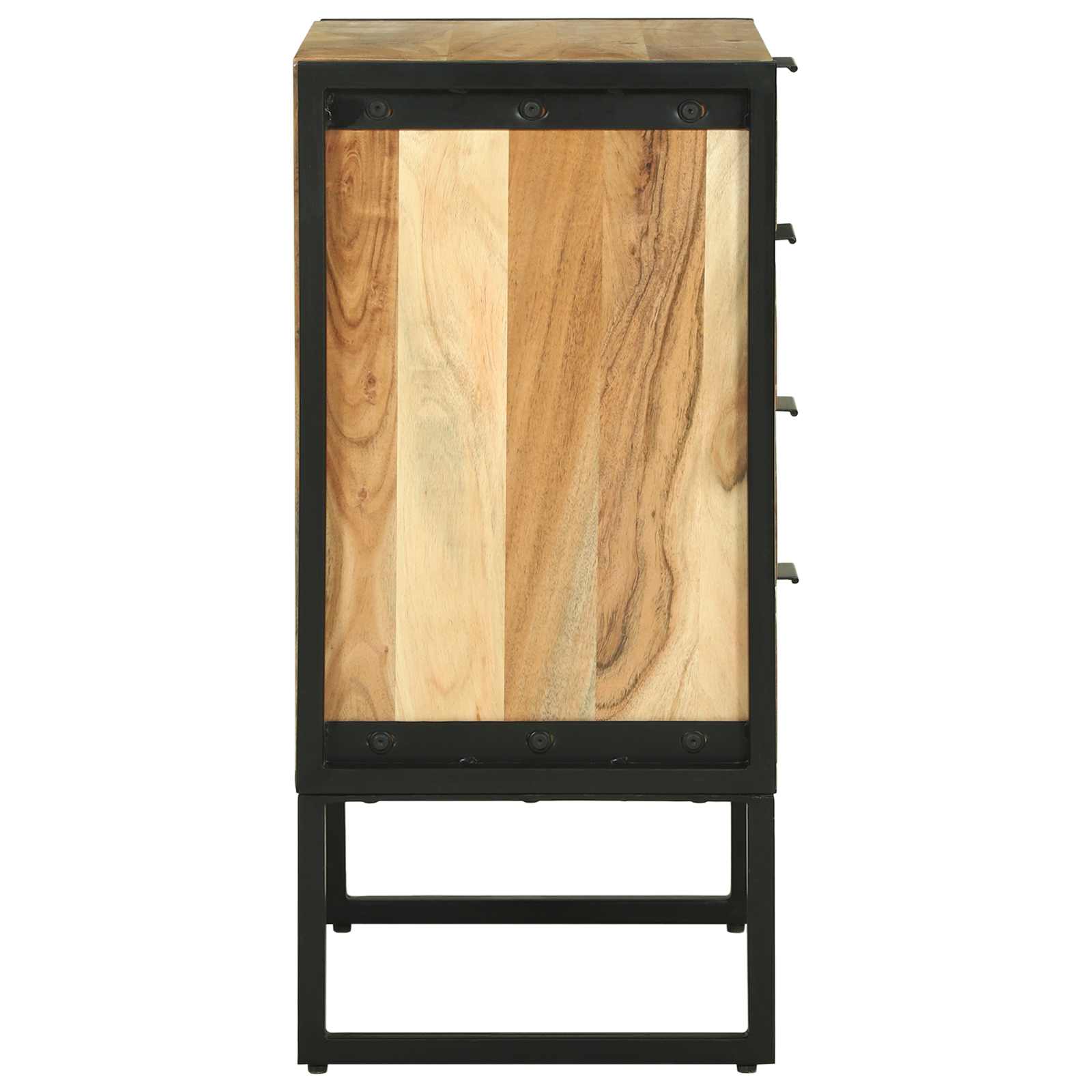 Πλαϊνό γραφείο 50 x 35 x 75 εκ. Μασίφ ξύλο ακακίας - Pakobazaar
