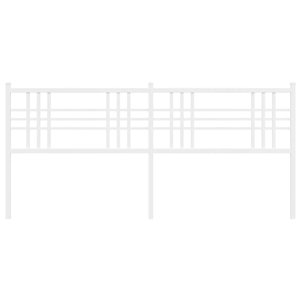 Ανταλλακτικό κεφαλάρι Λευκό 180 εκ. Μεταλλικό