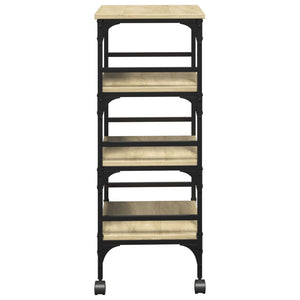 Τρόλεϊ Κουζίνας Sonoma Δρυς 45x35x89,5 εκ. Επεξεργασμένο Ξύλο
