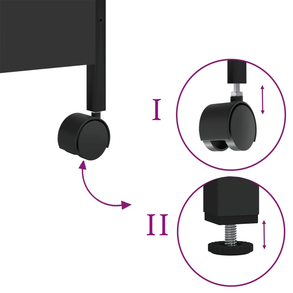Τρόλεϊ Κουζίνας Καφέ Δρυς 45x35x89,5 εκ. Επεξεργασμένο Ξύλο - Pakobazaar