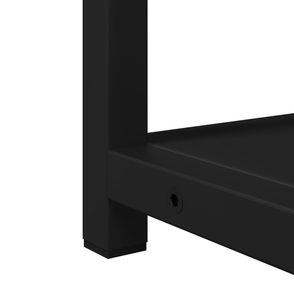 Καθρέφτης Μπάνιου με Ντουλάπι Μαύρος 60x16x60 εκ. Επεξ. Ξύλο