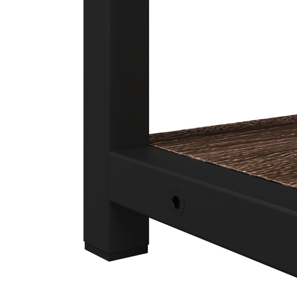 Καφθέφτης Μπάνιου Ντουλάπι Καφέ Δρυς 60x16x60 εκ. Επεξεργ. Ξύλο - Pakobazaar