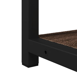 Καφθέφτης Μπάνιου Ντουλάπι Καφέ Δρυς 60x16x60 εκ. Επεξεργ. Ξύλο
