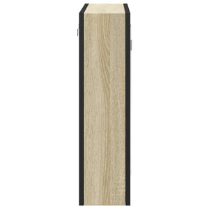 Καθρέφτης Μπάνιου Ντουλάπι Sonoma Δρυς 60x16x60 εκ. Επεξ. Ξύλο