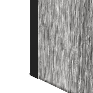 Καθρέφτης Μπάνιου Ντουλάπι Γκρι Sonoma 60x16x60 εκ Επεξ. Ξύλο - Pakobazaar