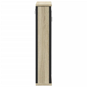 Καθρέφτης Μπάνιου Ντουλάπι Sonoma Δρυς 42x12x60 εκ. Επεξ. Ξύλο