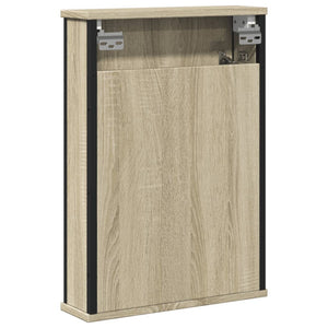 Καθρέφτης Μπάνιου Ντουλάπι Sonoma Δρυς 42x12x60 εκ. Επεξ. Ξύλο