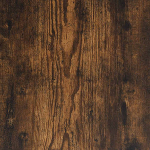 Ντουλάπι Νιπτήρα Μπάνιου Καπνιστή Δρυς 60x30x60 εκ. Επεξ. Ξύλο - Pakobazaar