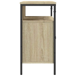 Ντουλάπι Νιπτήρα Μπάνιου Sonoma Δρυς 80x30x60 εκ. Επεξ. Ξύλο - Pakobazaar