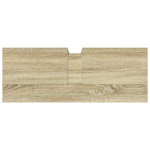 Ντουλάπι Νιπτήρα Μπάνιου Sonoma Δρυς 80x30x60 εκ. Επεξ. Ξύλο - Pakobazaar