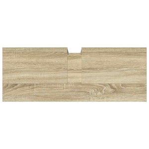 Ντουλάπι Νιπτήρα Μπάνιου Sonoma Δρυς 80x30x60 εκ. Επεξ. Ξύλο