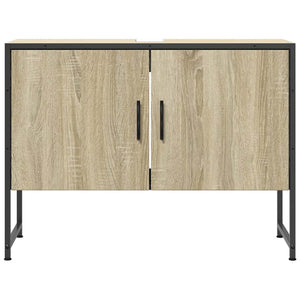 Ντουλάπι Μπάνιου Νιπτήρα Sonoma Δρυς 80 x 33 x 60εκ. Επεξ. Ξύλο