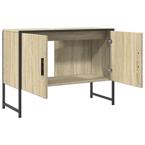 Ντουλάπι Μπάνιου Νιπτήρα Sonoma Δρυς 80 x 33 x 60εκ. Επεξ. Ξύλο