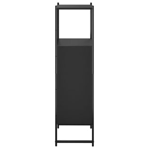 Ντουλάπι Μπάνιου Μαύρο 33 x 33 x 120,5 εκ. Επεξεργασμένο Ξύλο - Pakobazaar
