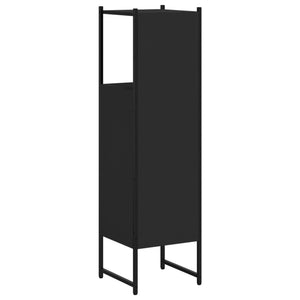Ντουλάπι Μπάνιου Μαύρο 33 x 33 x 120,5 εκ. Επεξεργασμένο Ξύλο - Pakobazaar