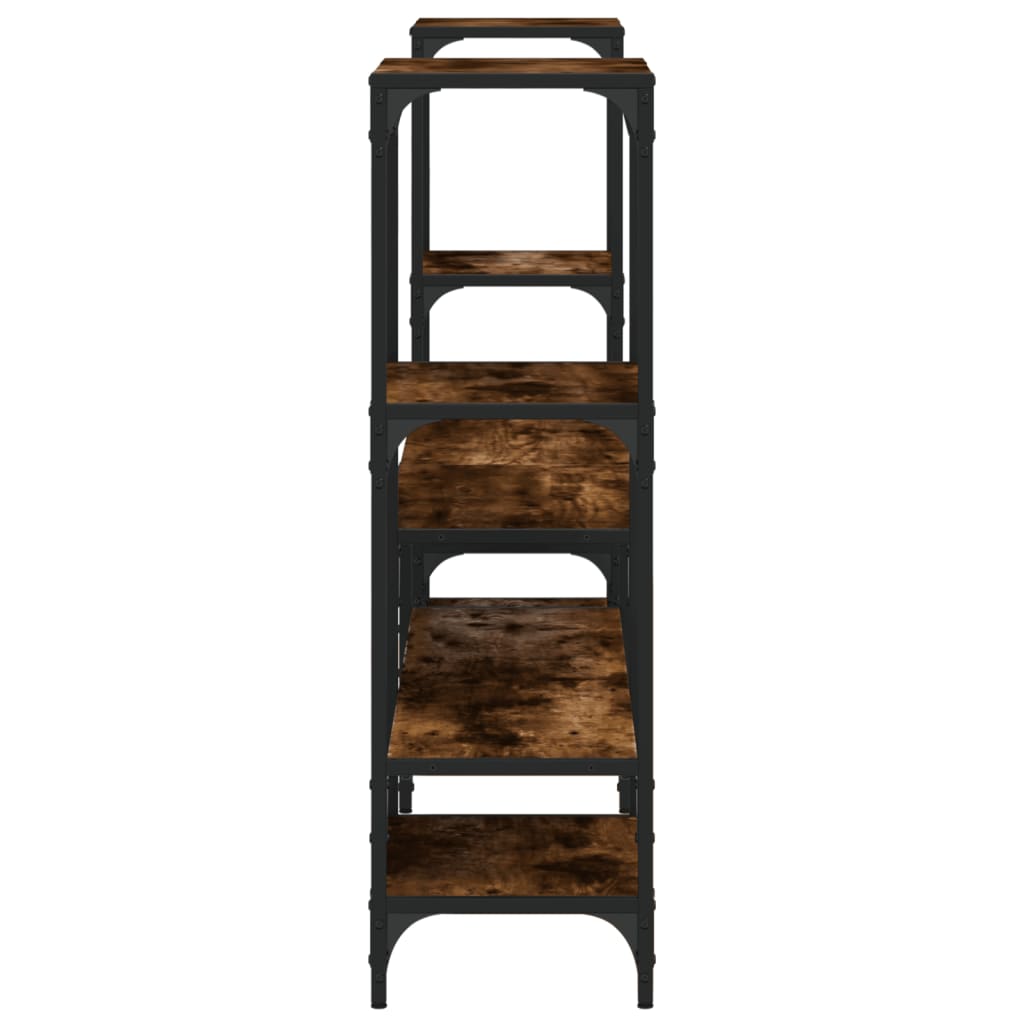 Έπιπλο Τηλεόρασης Καπνιστή Δρυς 206,5x28,5x95 εκ. Επεξ. Ξύλο