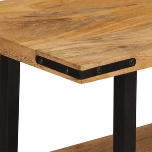 Τραπέζι Κονσόλα 180x35x70 εκ. από Μασίφ Ξύλο Μάνγκο