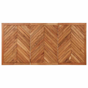 Τραπεζαρία 160 x 80 x 75 εκ. από Μασίφ Ξύλο Ακακίας