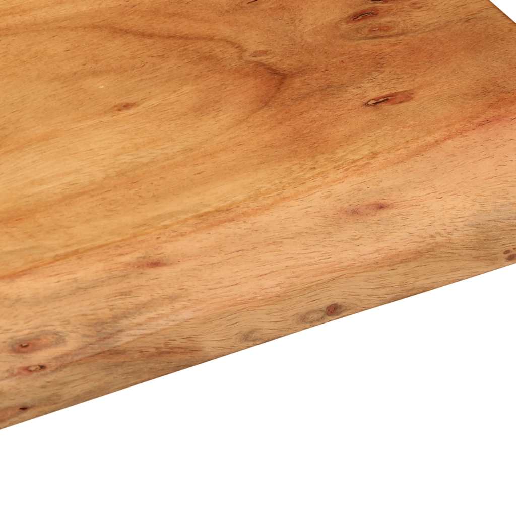 Ράφια Τοίχου 2 τεμ. 30x20x3,5 εκ. από Μασίφ Ξύλο Ακακίας