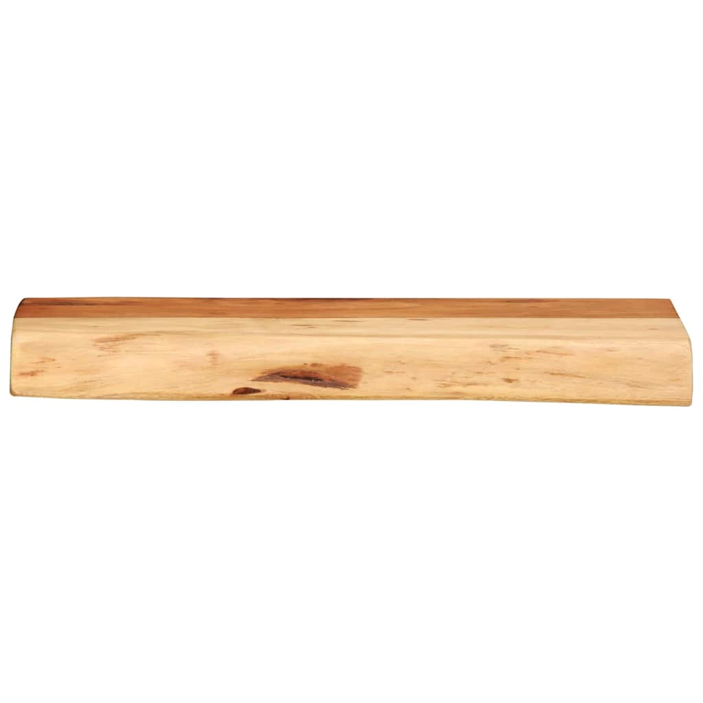 Ράφια Τοίχου 2 τεμ. 40x20x3,5 εκ. από Μασίφ Ξύλο Ακακίας - Pakobazaar