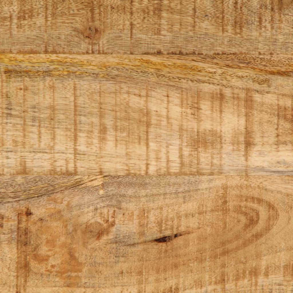Έπιπλο Τηλεόρασης 110x35x45 εκ. Ακατέργαστο Μασίφ Ξύλο Μάνγκο