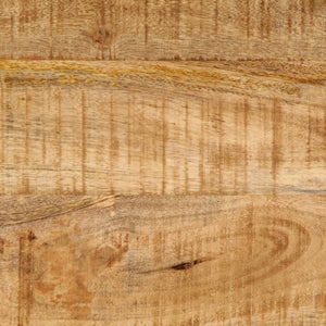Έπιπλο Τηλεόρασης 110x35x45 εκ. Ακατέργαστο Μασίφ Ξύλο Μάνγκο