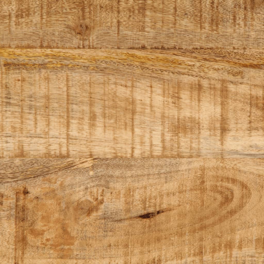 Έπιπλο Τηλεόρασης 110x35x40 εκ. Ακατέργαστο Μασίφ Ξύλο Μάνγκο