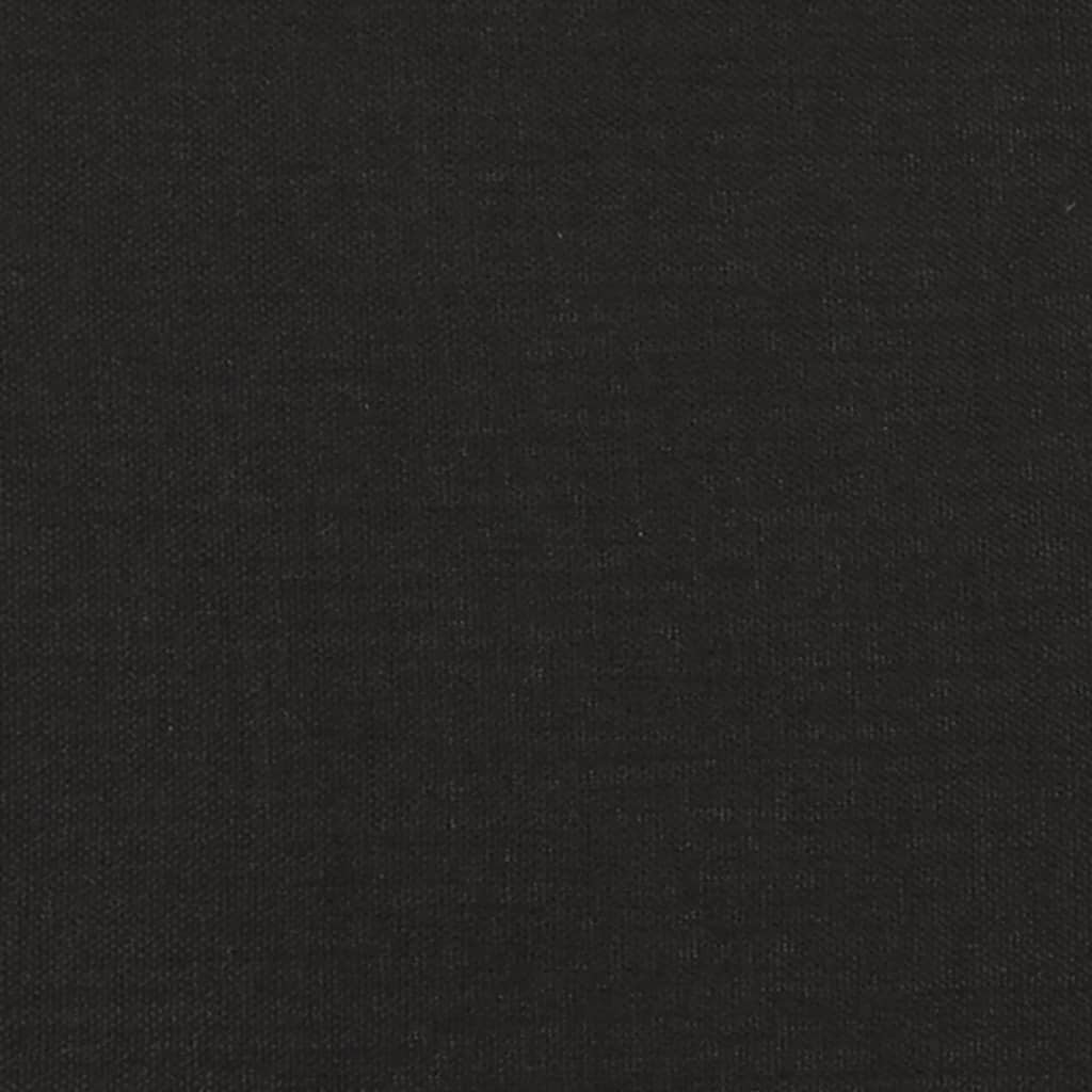 Καναπές Κρεβάτι Διθέσιος Μαύρος Υφασμάτινος