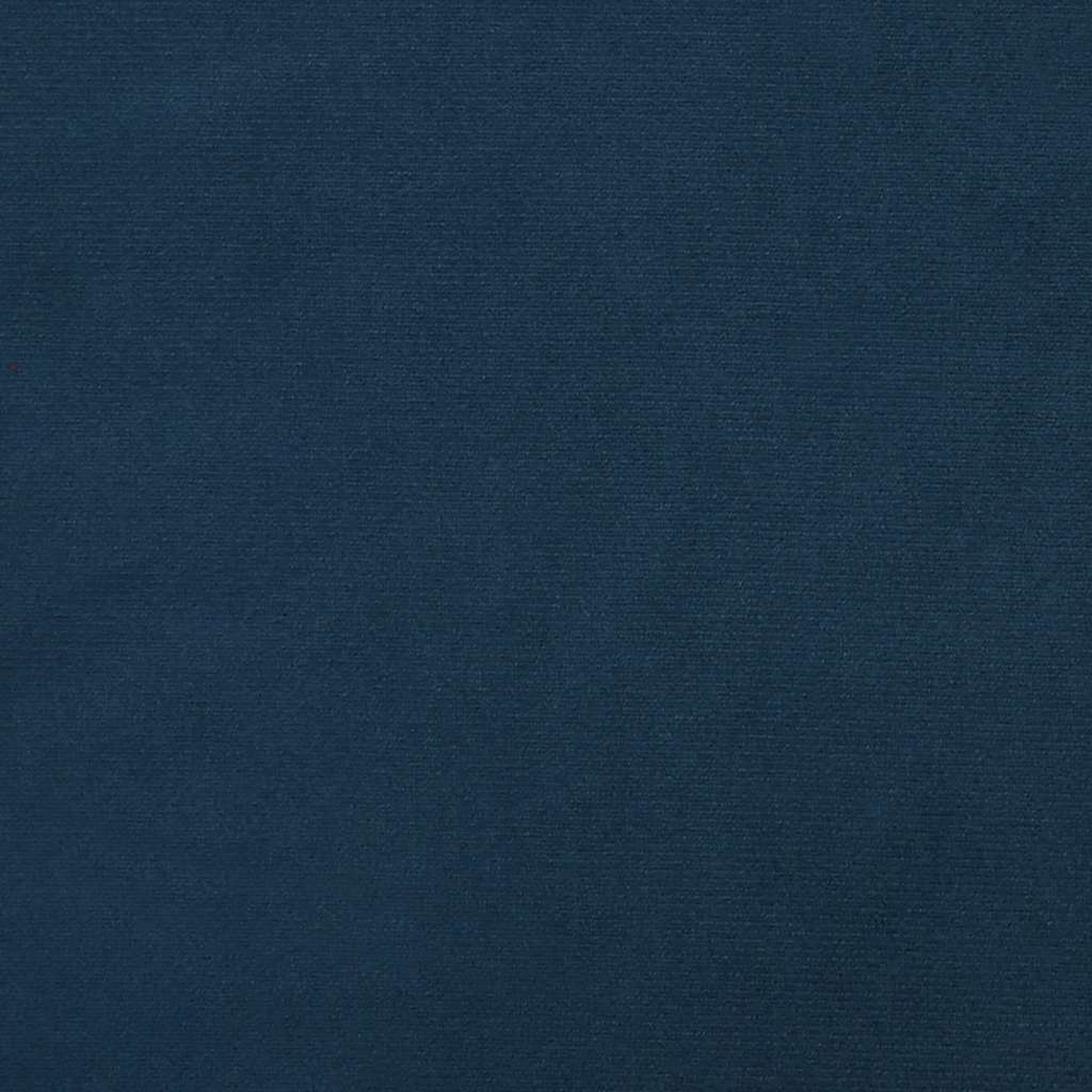 Καναπές Κρεβάτι Διθέσιος Μπλε Βελούδινος - Pakobazaar