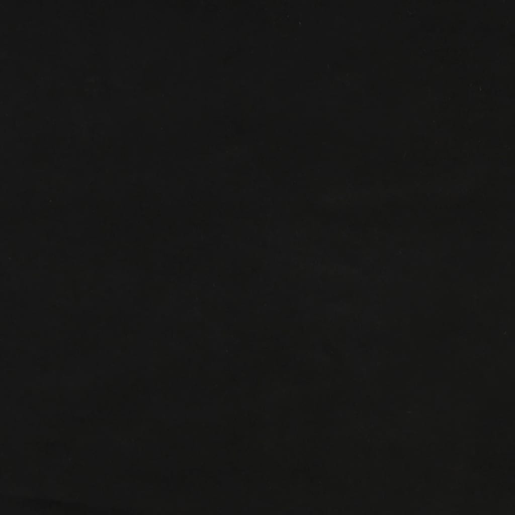 Καναπές Κρεβάτι Διθέσιος Μαύρος Βελούδινος