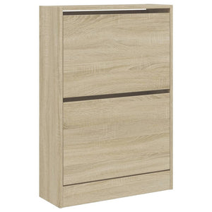 Παπουτσοθήκη Sonoma Δρυς 60x21x87,5 εκ. από Επεξεργασμένο Ξύλο