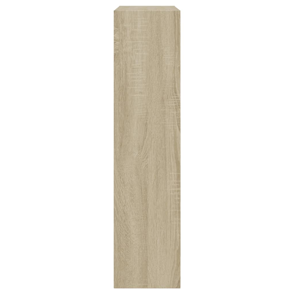 Παπουτσοθήκη Sonoma Δρυς 60x21x87,5 εκ. από Επεξεργασμένο Ξύλο