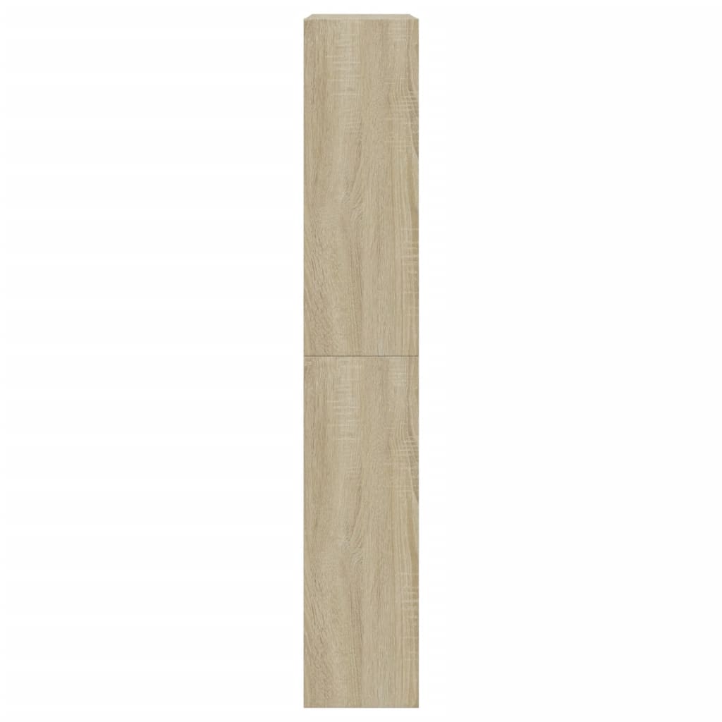 Παπουτσοθήκη Sonoma Δρυς 60x21x125,5 εκ. από Επεξεργασμένο Ξύλο