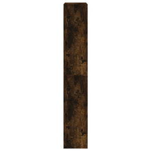 Παπουτσοθήκη Καπνιστή Δρυς 60x21x125,5 εκ. από Επεξεργ. Ξύλο