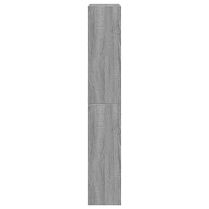 Παπουτσοθήκη Γκρι Sonoma 60x21x125,5 εκ. από Επεξεργ. Ξύλο