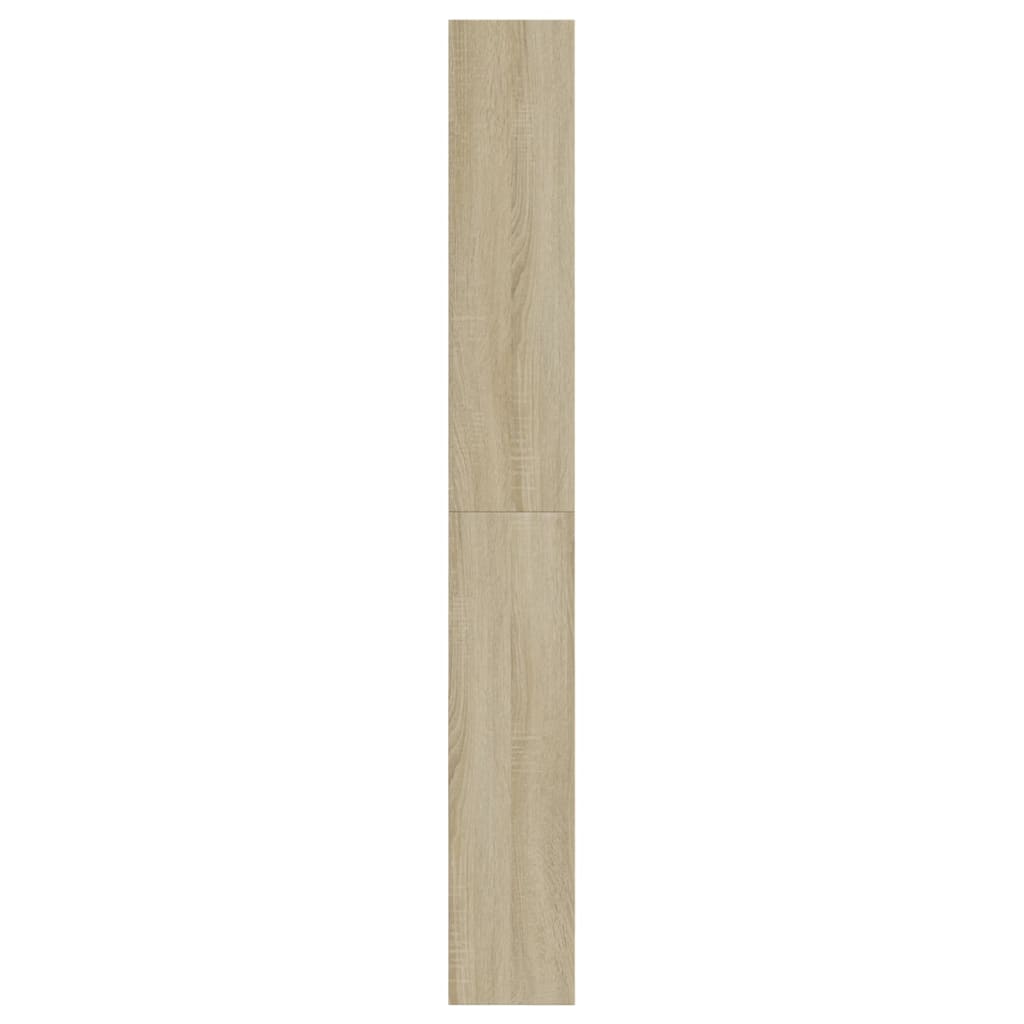 Παπουτσοθήκη Sonoma Δρυς 60x21x163,5 εκ. από Επεξεργασμένο Ξύλο