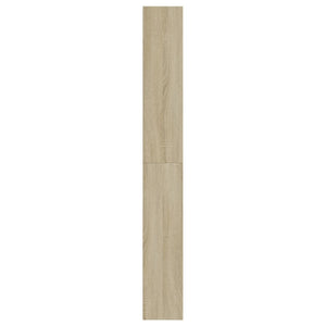 Παπουτσοθήκη Sonoma Δρυς 60x21x163,5 εκ. από Επεξεργασμένο Ξύλο
