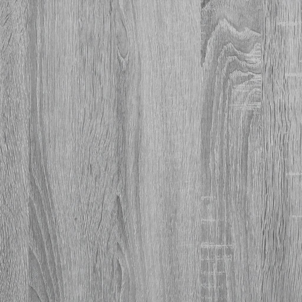 Παπουτσοθήκη Γκρι Sonoma 60x21x163,5 εκ. από Επεξεργ. Ξύλο