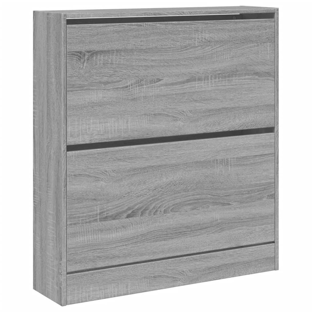 Παπουτσοθήκη Γκρι Sonoma 80x21x87,5 εκ. από Επεξεργ. Ξύλο - Pakobazaar