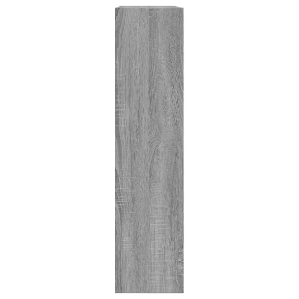 Παπουτσοθήκη Γκρι Sonoma 80x21x87,5 εκ. από Επεξεργ. Ξύλο - Pakobazaar