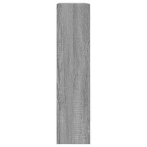 Παπουτσοθήκη Γκρι Sonoma 80x21x87,5 εκ. από Επεξεργ. Ξύλο - Pakobazaar