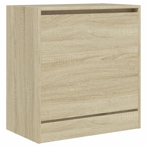 Παπουτσοθήκη Sonoma Δρυς 60x34x63,5 εκ. από Επεξεργασμένο Ξύλο