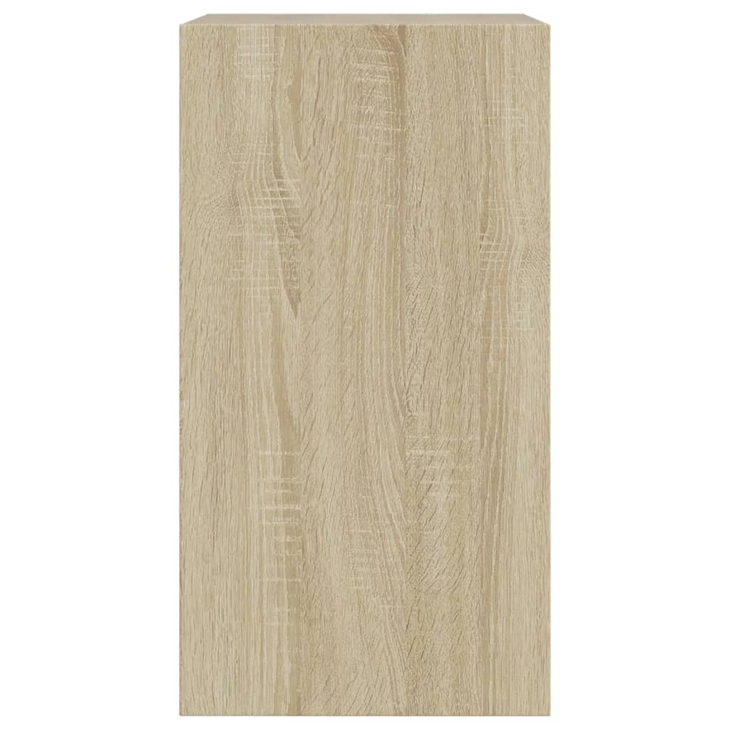 Παπουτσοθήκη Sonoma Δρυς 60x34x63,5 εκ. από Επεξεργασμένο Ξύλο