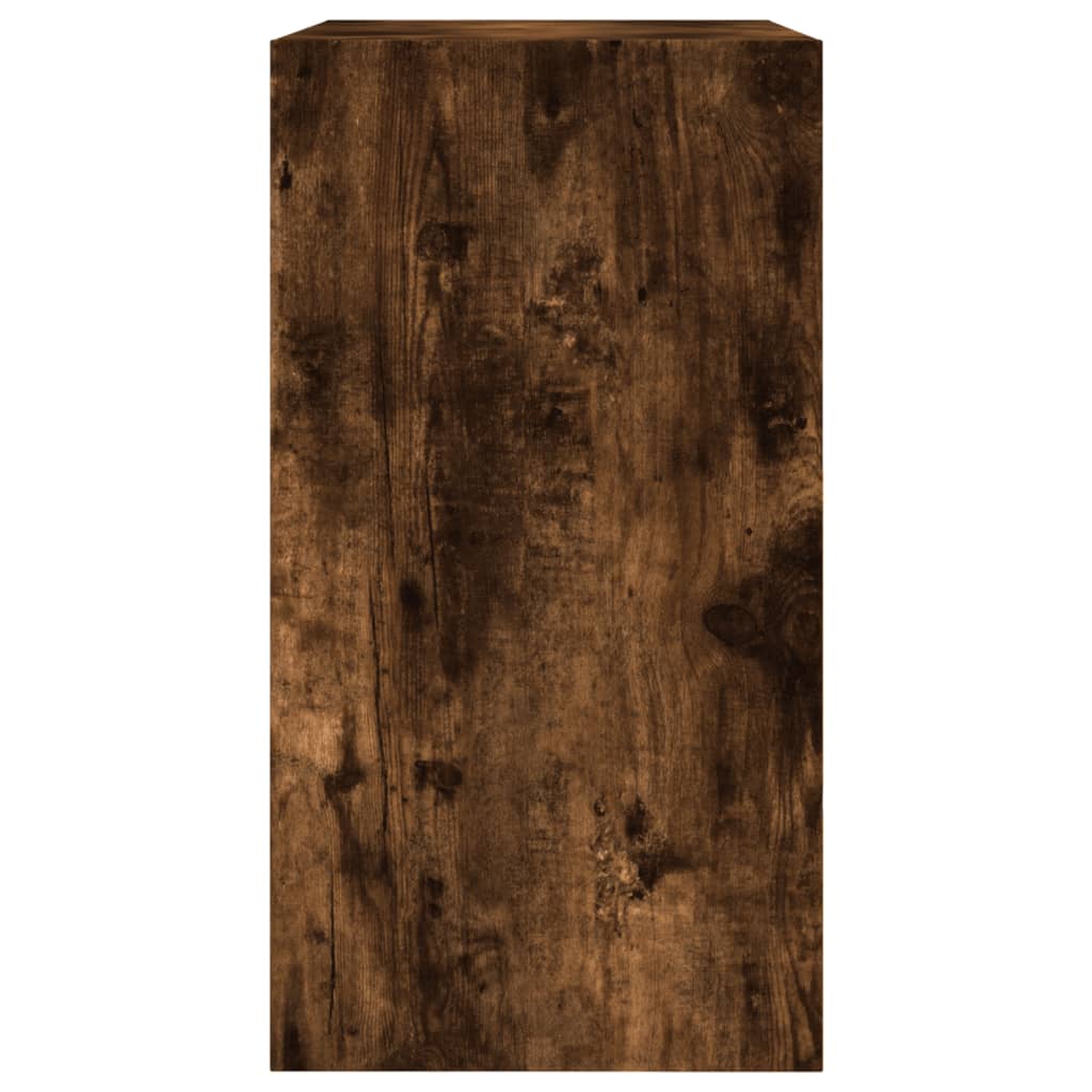 Παπουτσοθήκη Καπνιστή Δρυς 60x34x63,5 εκ. από Επεξεργ. Ξύλο - Pakobazaar