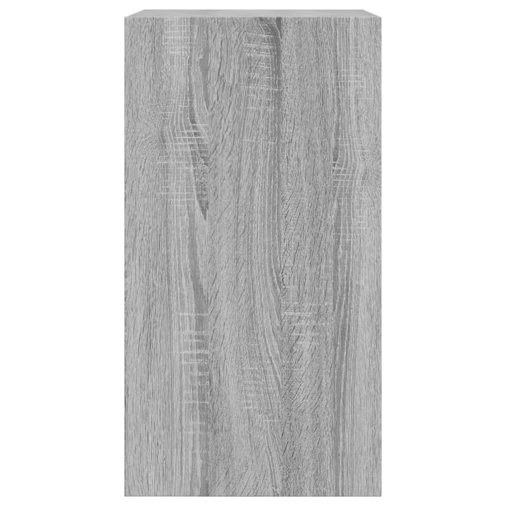 Παπουτσοθήκη Γκρι Sonoma 60x34x63,5 εκ. από Επεξεργ. Ξύλο