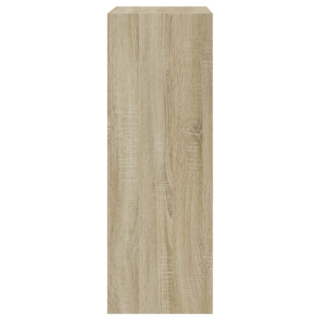 Παπουτσοθήκη Sonoma Δρυς 60x34x96,5 εκ. από Επεξεργασμένο Ξύλο