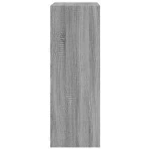 Παπουτσοθήκη Γκρι Sonoma 60x34x96,5 εκ. από Επεξεργ. Ξύλο